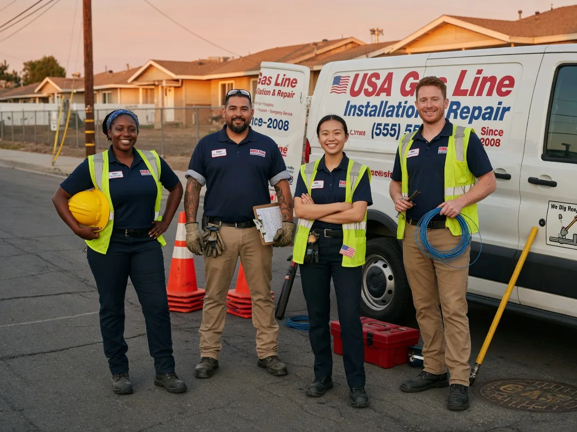 Gas Line Installation company in Latham, OH